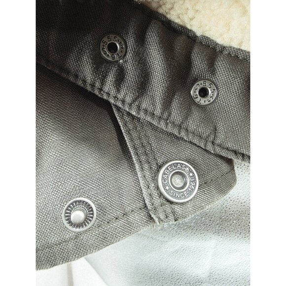 Cabela's Canvas Work Jacket Sherpa Lined XL Tall/Long 90's Vintage - Picture 8 of 10